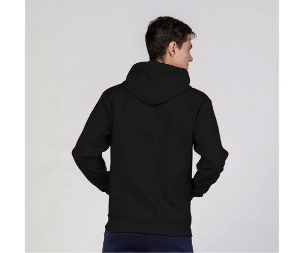 BLUZA Z KAPTUREM JOMA ATENAS II CZARNA JR + HERB